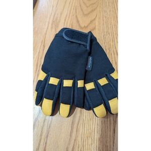 Golden Eagle Heatlok U-100 Deerskin Leather Thermal Work Gloves Yellow Black NWT